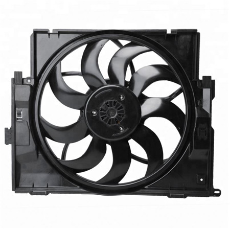 20 salan kalîteya radyatorê Cooling Fan 12v Dc for car 12 '' Curve Blade Auto Radiator Fan / Condenser Fan